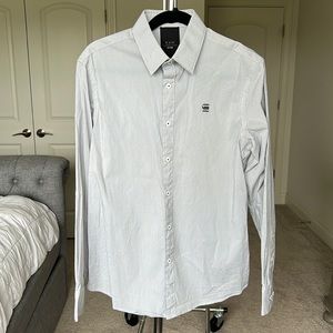 G-Star RAW Correctline striped button down